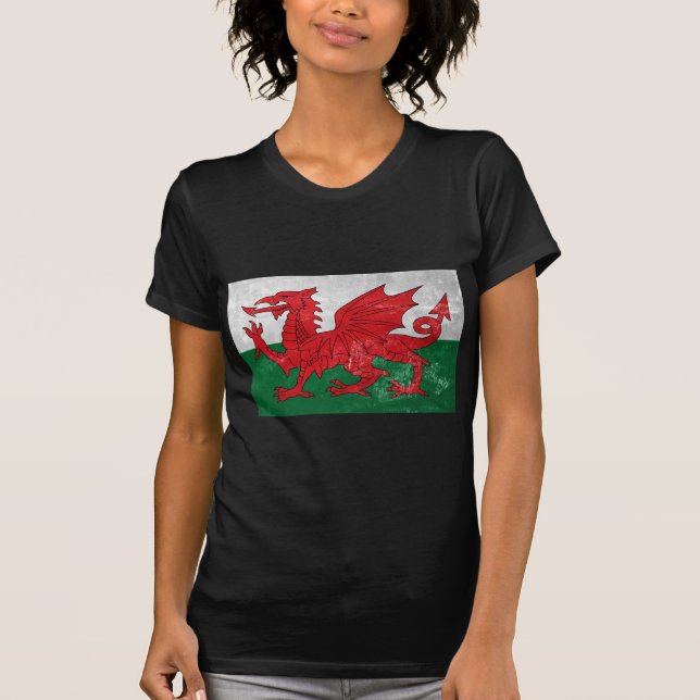Welsh Flag T-Shirt (Front)