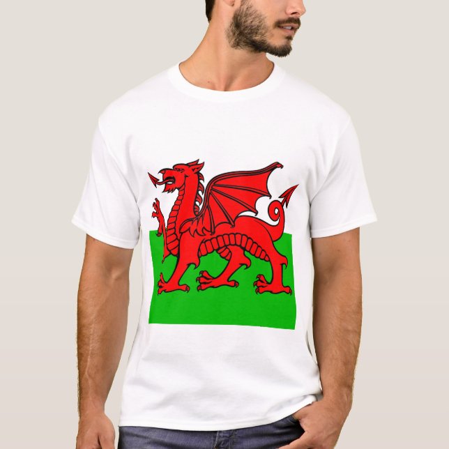 Welsh Flag T-Shirt (Front)