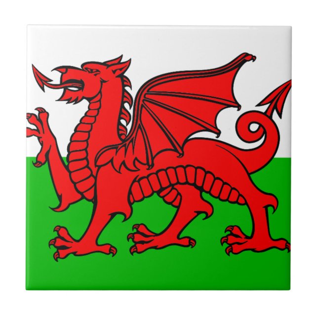 Welsh-Flag Tile (Front)