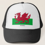 Welsh Flag Trucker Hat at Zazzle