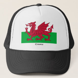 Welsh Flag Trucker Hat