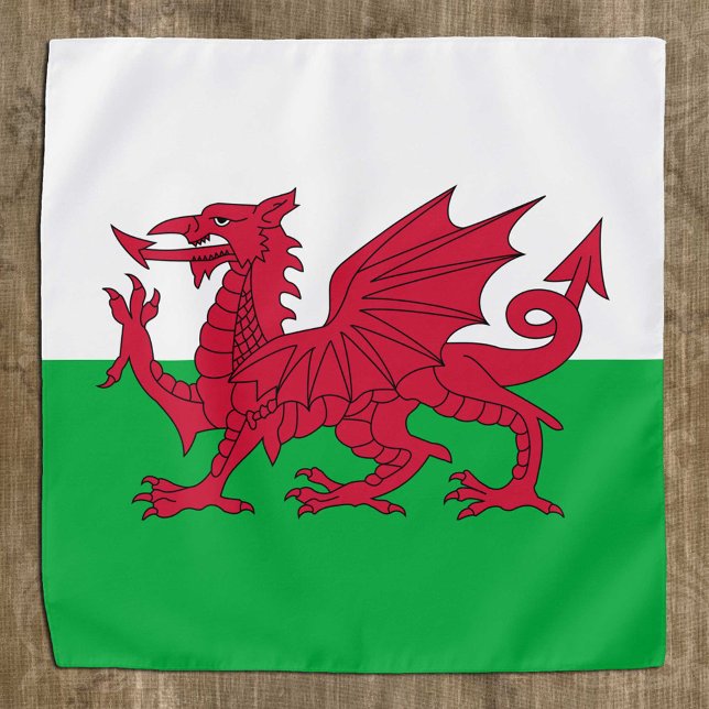 Welsh Flag & Wales fashion bandana /sports Cymru (Creator Uploaded)