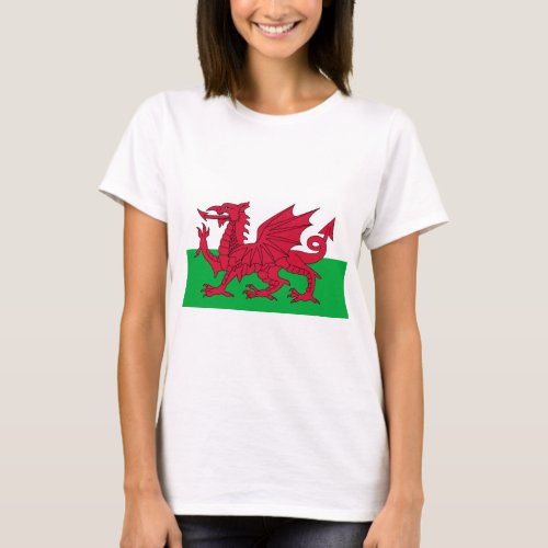 Welsh Flag Wales Welsh Dragon T_Shirt