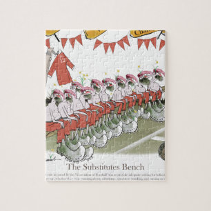 welsh football substitutes jigsaw puzzle