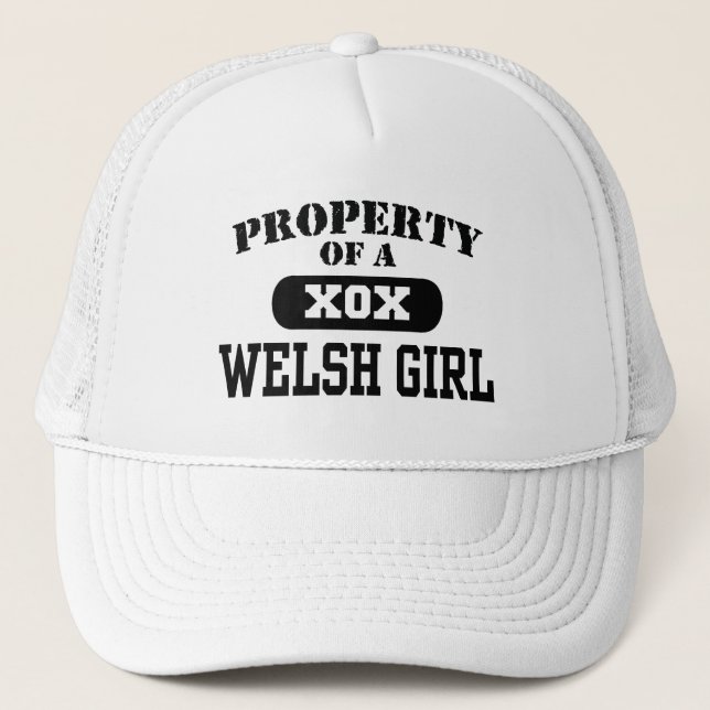 Welsh Girl Trucker Hat (Front)