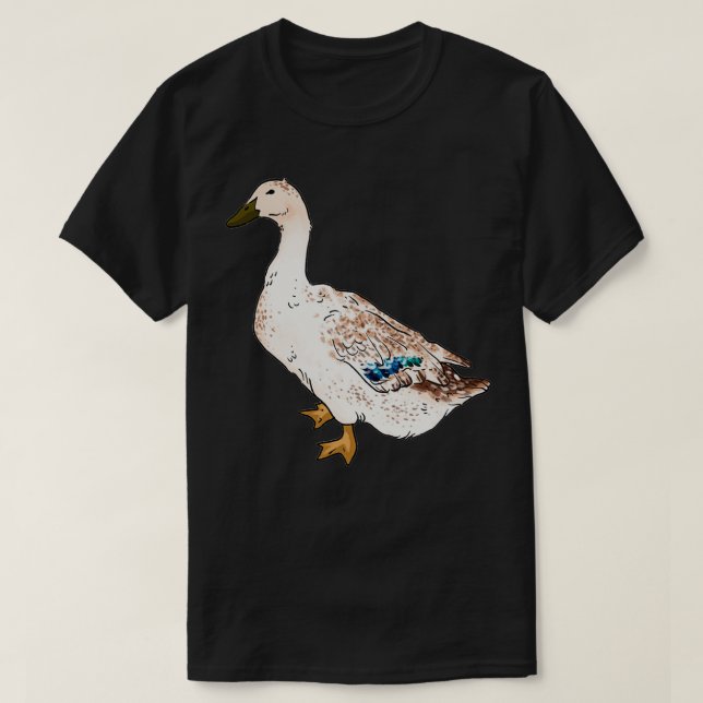 Welsh Harlequin Duck T-Shirt (Design Front)