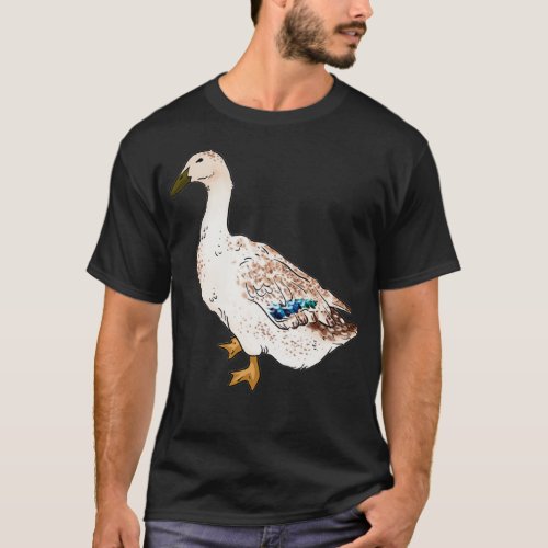 Welsh Harlequin Duck T_Shirt
