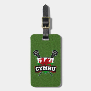 Welsh Lacrosse Luggage Tag Template