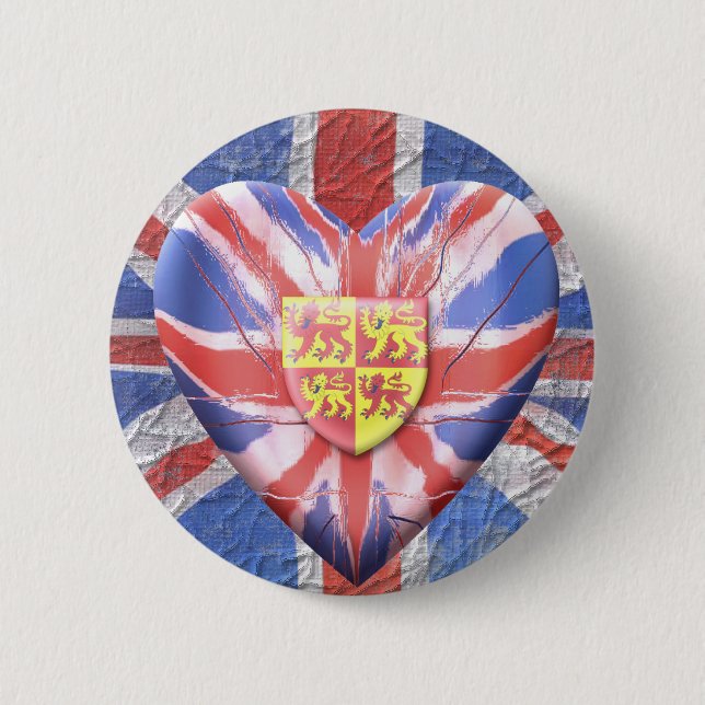 Welsh Lions Button (Front)