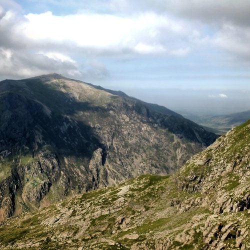 WELSH MOUNTAINS    FAUX CANVAS PRINT