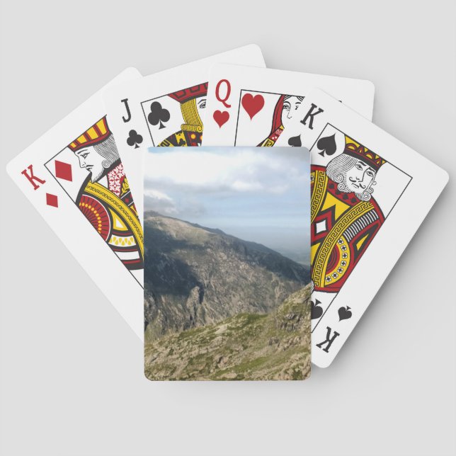 WELSH MOUNTAINS   POKER CARDS (Back)