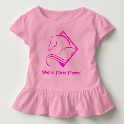 Welsh Pony Power Toddler T-Shirt