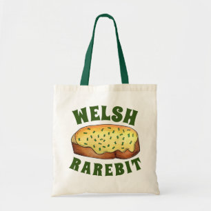Welsh Rarebit Savoury Cheese Toast British Food UK Tote Bag