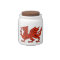 Welsh Red Dragon Candy Jars