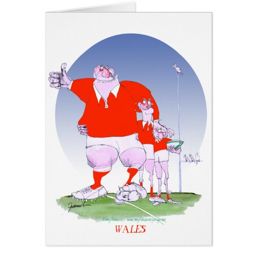 welsh rugby chums, tony fernandes cards (Front)