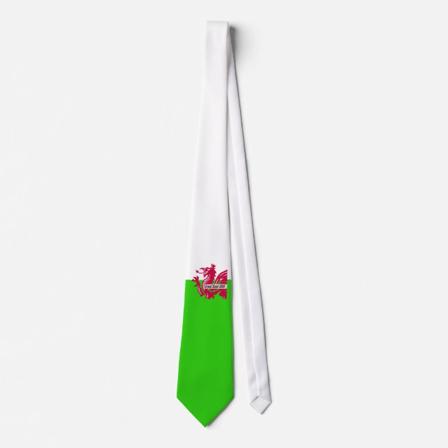 Welsh Rugby Grand Slam! 2008 Tie (Front)