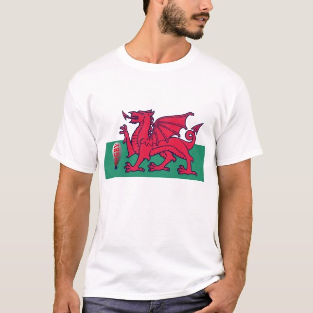 welsh rugby T-Shirt (Front)