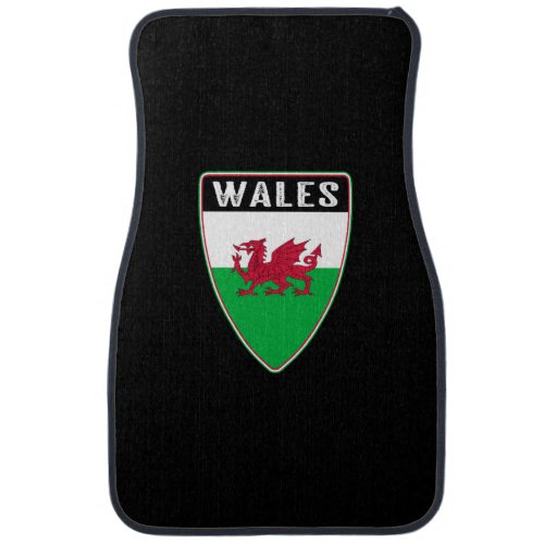 Welsh Shield Car Floor Mat