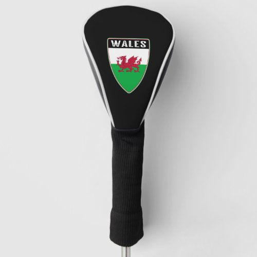 Welsh Shield Golf Head Cover
