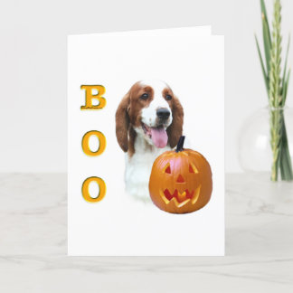 Welsh Springer Spaniel Boo Card