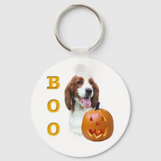Welsh Springer Spaniel Boo Keychain