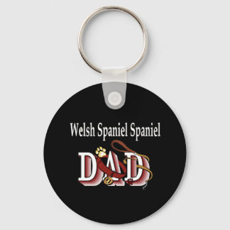 welsh springer spaniel dad Keychain