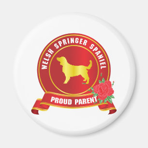 Welsh Springer Spaniel Magnet