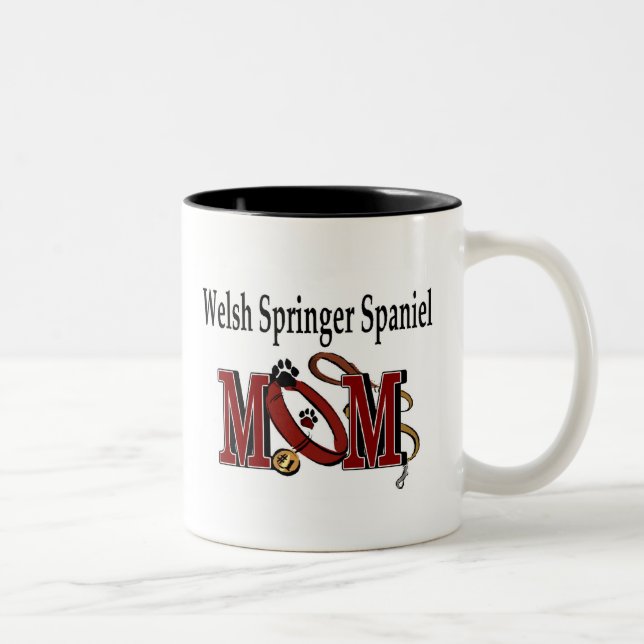 Welsh Springer Spaniel Mom Mug (Right)