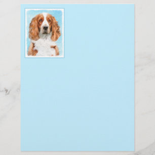 Welsh Springer Spaniel Painting - Original Dog Art
