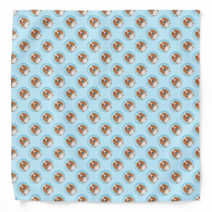 Welsh Springer Spaniel Painting - Original Dog Art Bandana
