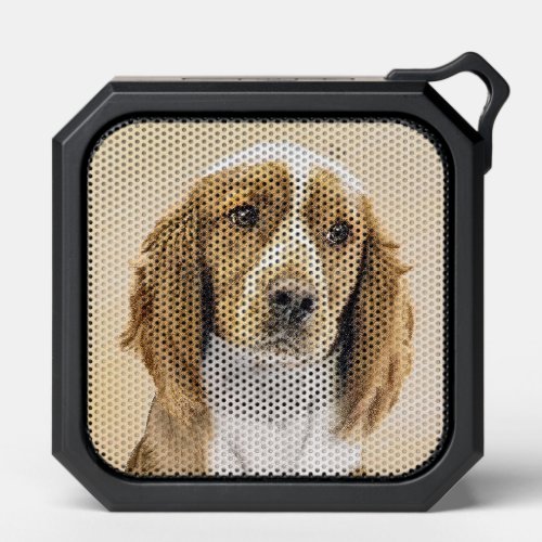 Welsh Springer Spaniel Painting _ Original Dog Art Bluetooth Speaker