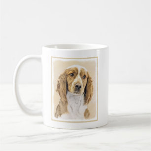 Welsh Springer Spaniel Painting - Original Dog Art Coffee Mug