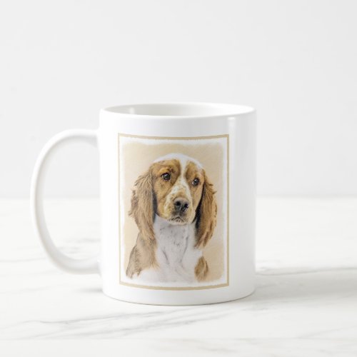 Welsh Springer Spaniel Painting _ Original Dog Art Coffee Mug