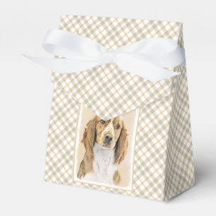 Welsh Springer Spaniel Painting - Original Dog Art Favor Boxes