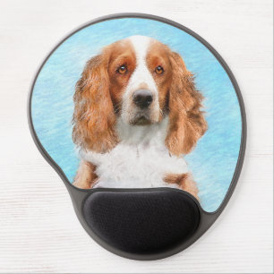 Welsh Springer Spaniel Painting - Original Dog Art Gel Mouse Pad