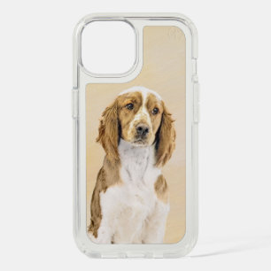 Welsh Springer Spaniel Painting - Original Dog Art iPhone 15 Case