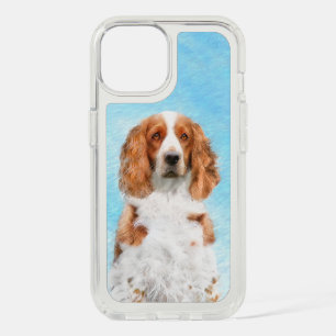 Welsh Springer Spaniel Painting - Original Dog Art iPhone 15 Case