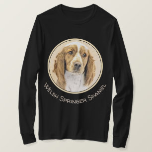 Welsh Springer Spaniel Painting - Original Dog Art T-Shirt