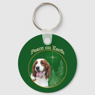 Welsh Springer Spaniel Peace Keychain
