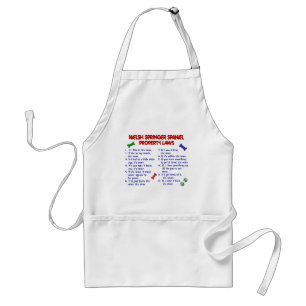 WELSH SPRINGER SPANIEL Property Laws 2 Adult Apron