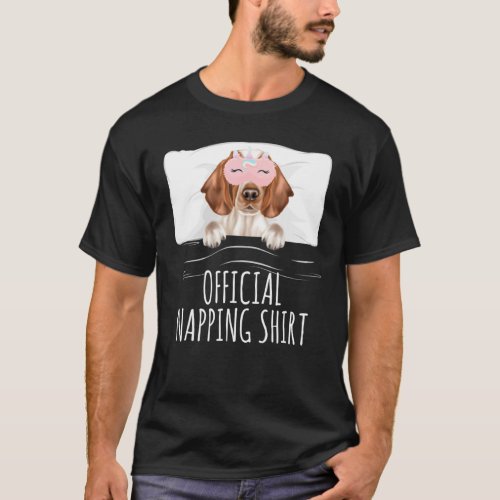 Welsh Springer Spaniel Unicorn Sleep Mask Official T_Shirt