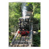 Welsh Steam Train. (Front)