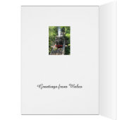 Welsh Steam Train. Cards (Inside (Left))