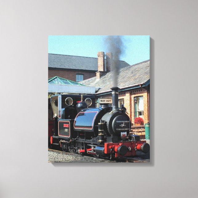 WELSH STEAM TRAINS CANVAS PRINT (Front)
