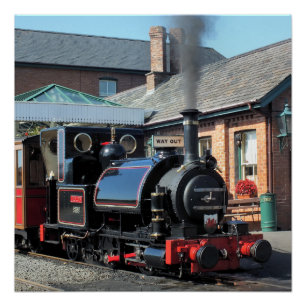 WELSH STEAM TRAINS POSTER
