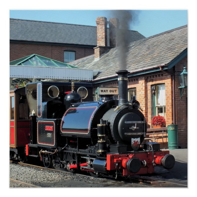 WELSH STEAM TRAINS POSTER (Front)