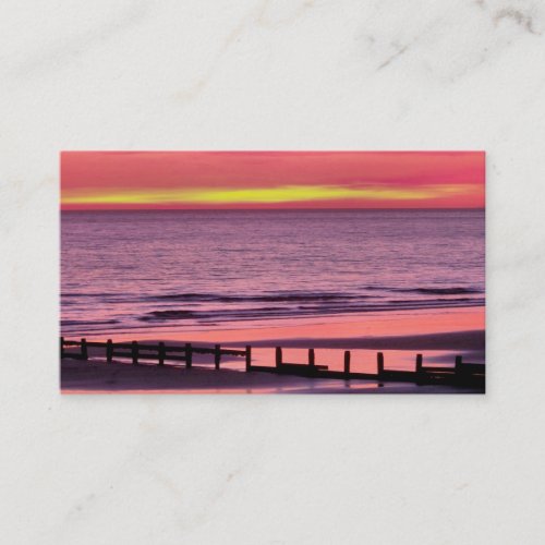 WELSH SUNSET BUSINESS CARD TEMPLATES