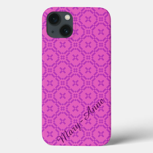 Welsh Tapestry Pattern, Pink iPhone 6 Xtreme Case (Back)