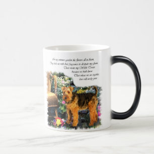 Welsh Terrier Art Gifts Color Morph Mug