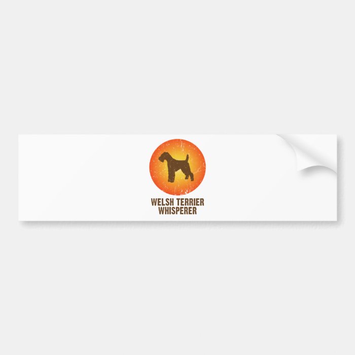 Welsh Terrier Bumper Stickers